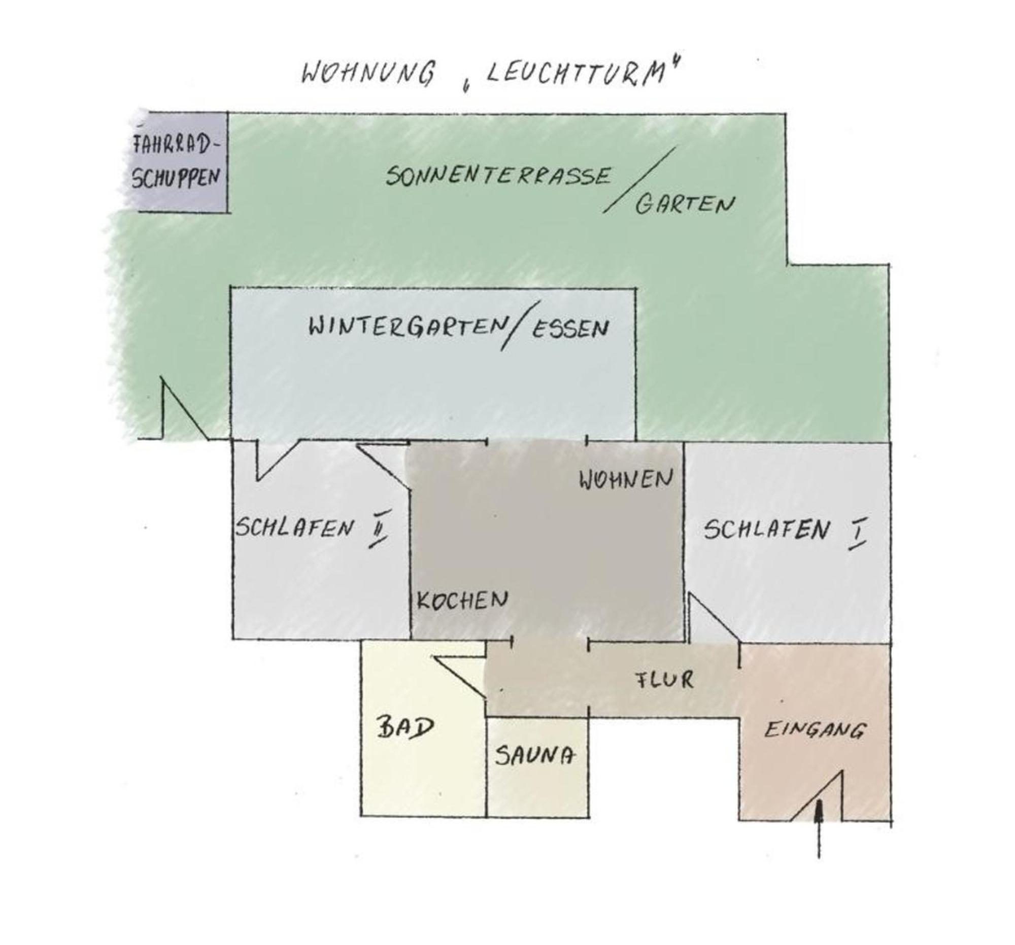 Leuchtturm Buesum, Exklusiv, Sauna Bagian luar foto