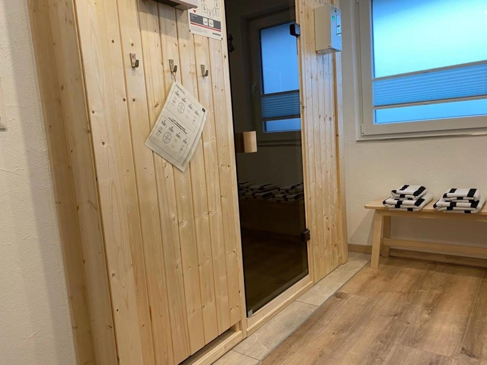 Leuchtturm Buesum, Exklusiv, Sauna Bagian luar foto