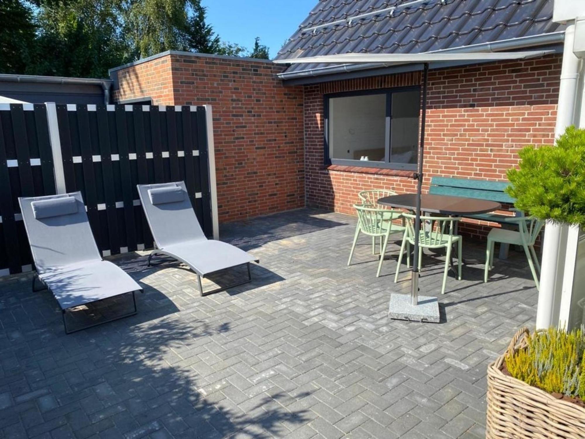 Leuchtturm Buesum, Exklusiv, Sauna Bagian luar foto